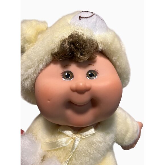 Cabbage Patch Kids Baby Doll In Yellow Bear Outfit - Picture 2 of 14